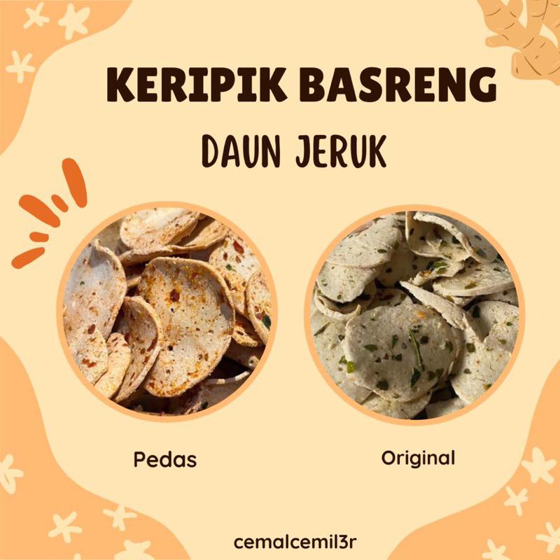 

KERIPIK BASRENG DAUN JERUK