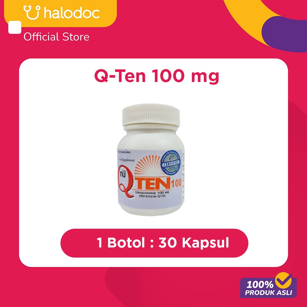 Q-Ten 100 mg 30 Kapsul