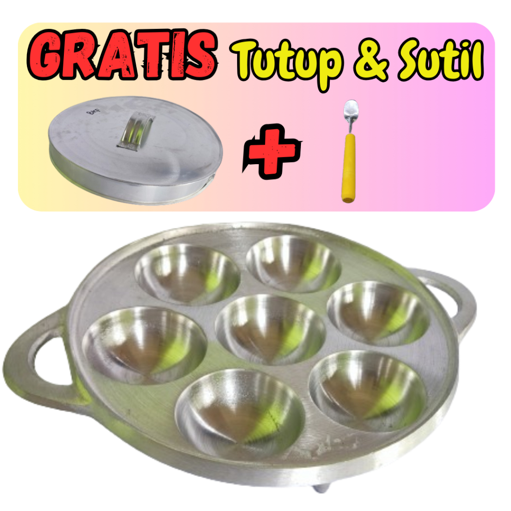 cetakan kue bikang mawar tebal / cetakan kue bikang kaki / cetakan kue carabikang