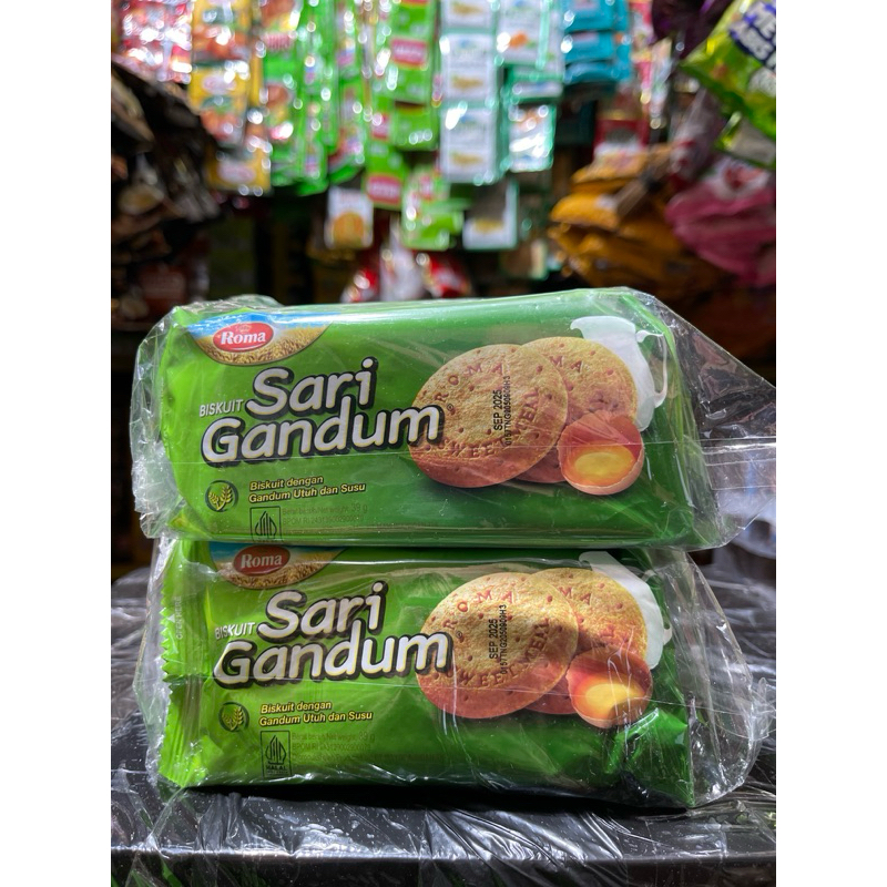 

BISKUIT SARI GANDUM 2000 PAK ( ISI 10 SACHET )