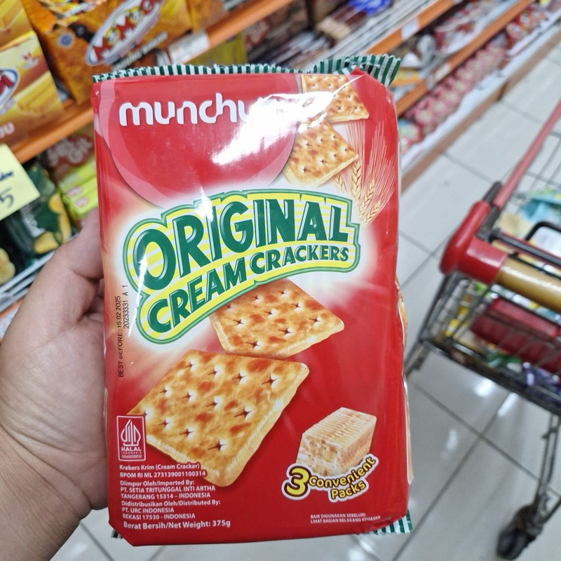 

munchys Original CREAM CRACKERS 375gram