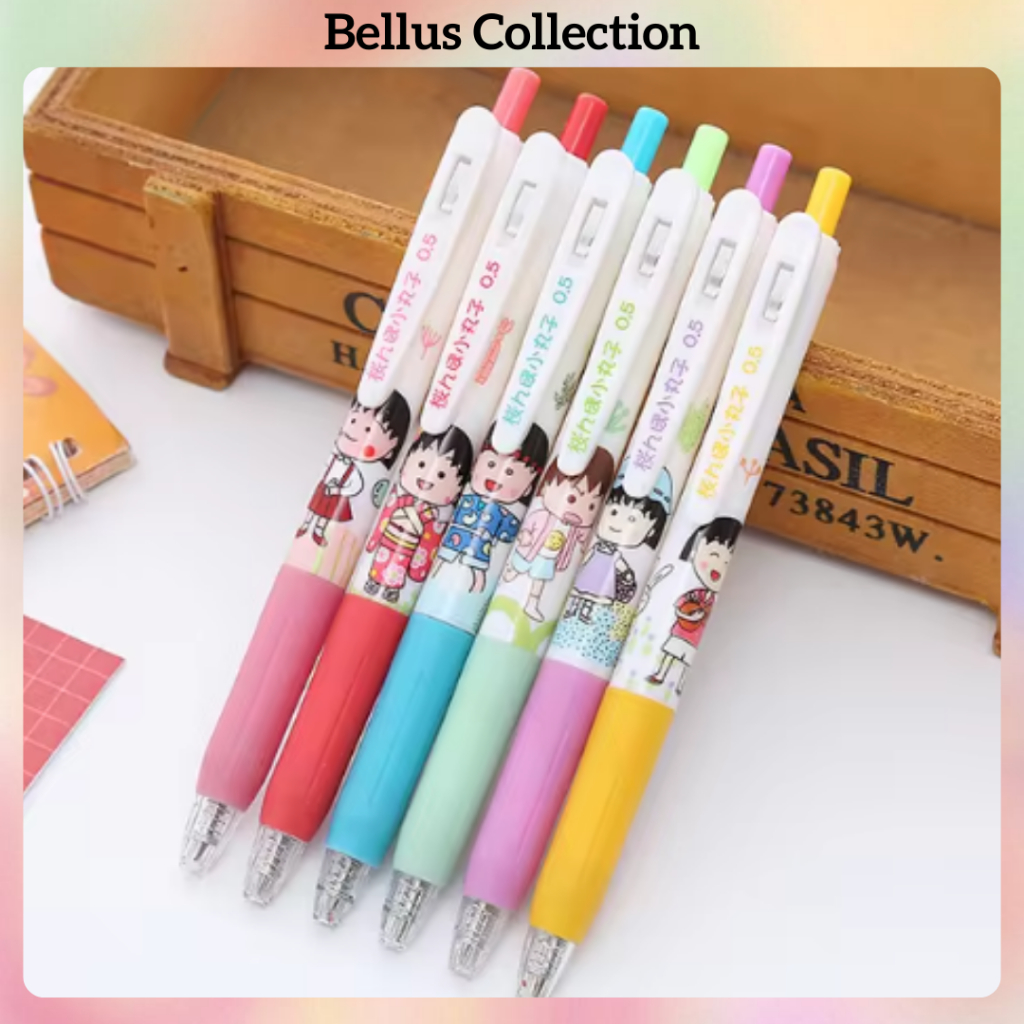 

PULPEN GEL 0.5MM MEKANIK LUCU PEN GEL MURAH ✨MOTIF CHIBI MARUKO✨BERKUALITAS PENA GEL MEKANIK LUCU