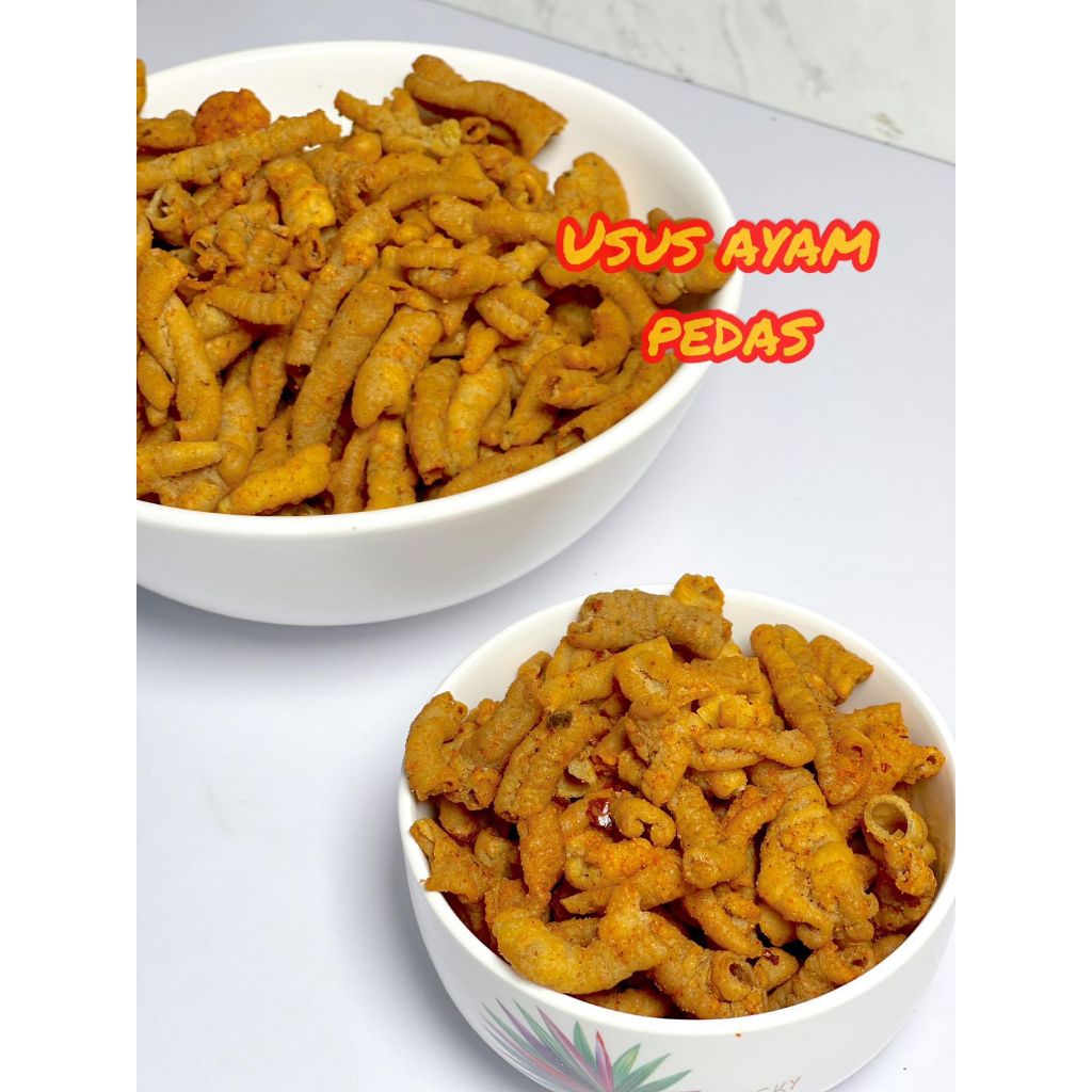 

Keripik Usus Pedas Premium Berkah Jaya 250 gr (1/4 kg)