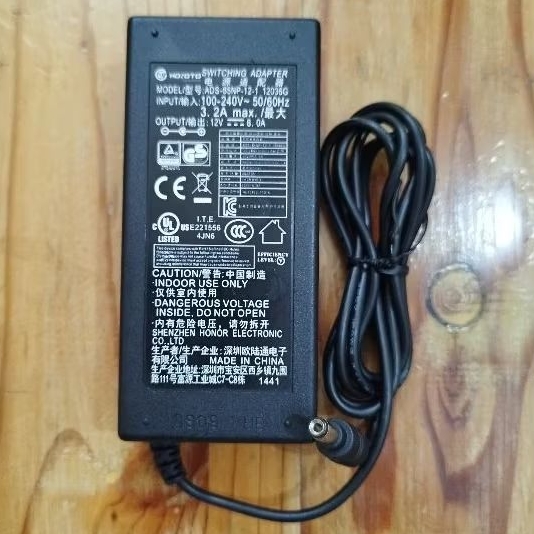 12V ~ 8A Hoioto Adaptor Original