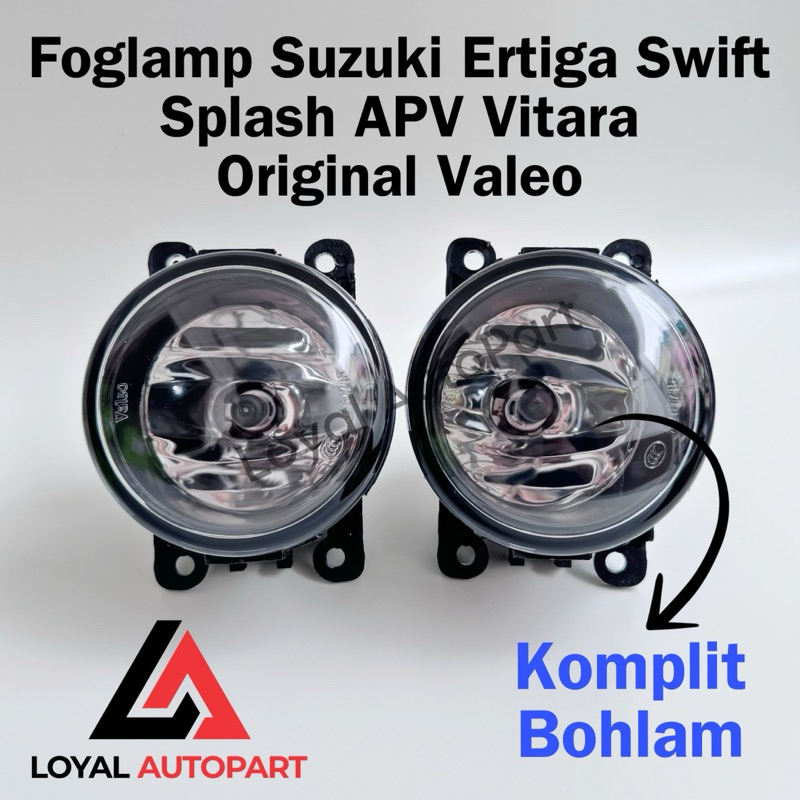 Foglamp Lampu Kabut Mobil Suzuki Ertiga Swift Splash APV Vitara Original Valeo Best Seller