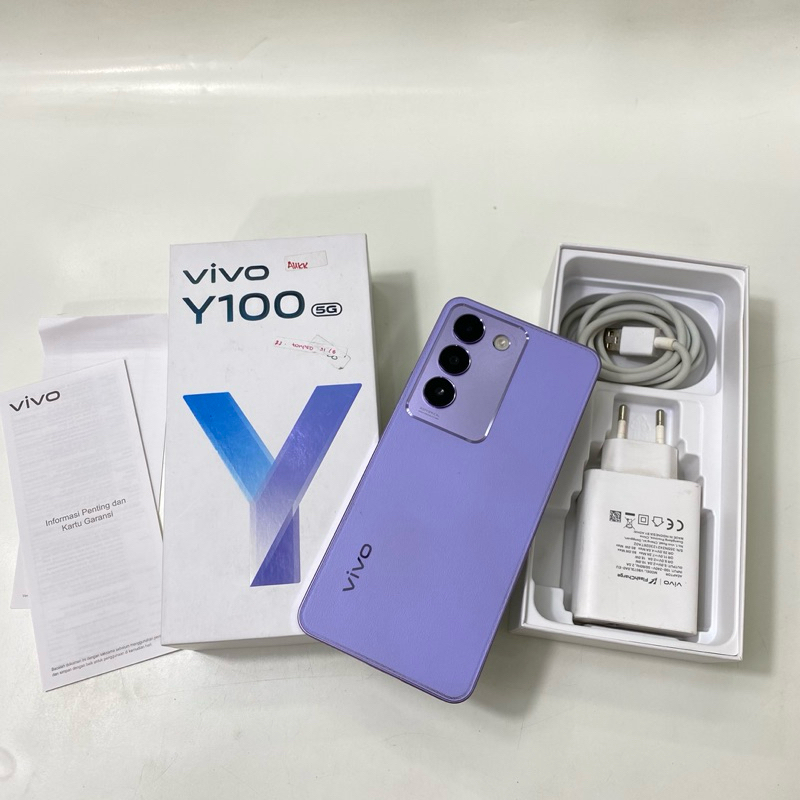 Vivo Y100 5G 8/256gb Second Resmi Original