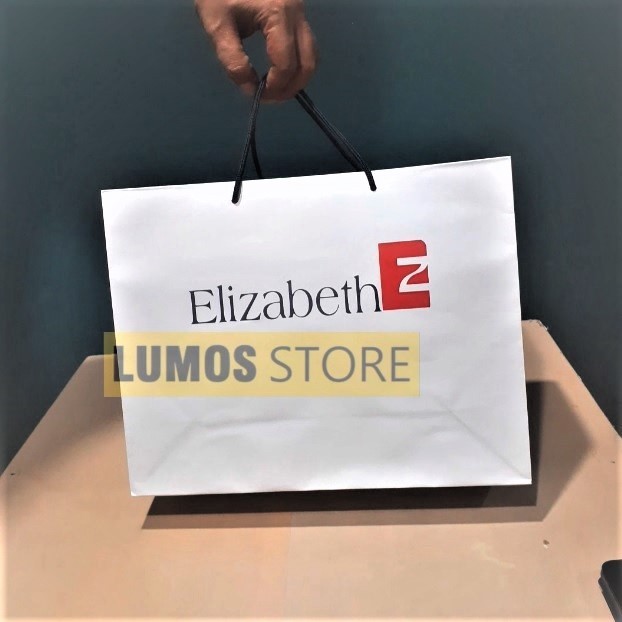 

Paper bag Elizabeth landscape putih 2 sisi