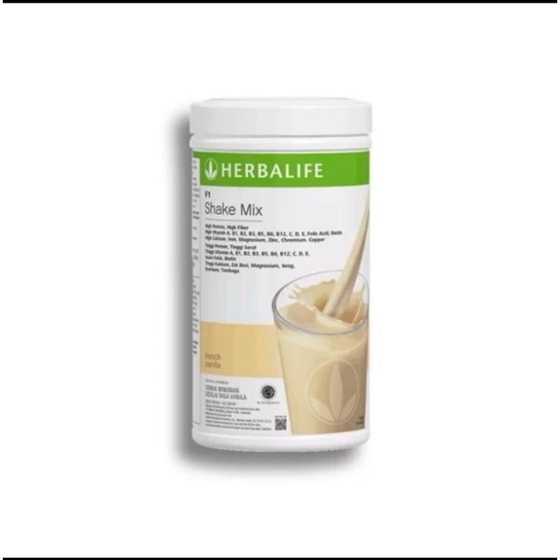 Vanilla Herbalife | penunda lapar cocok untuk diet 100% ORI