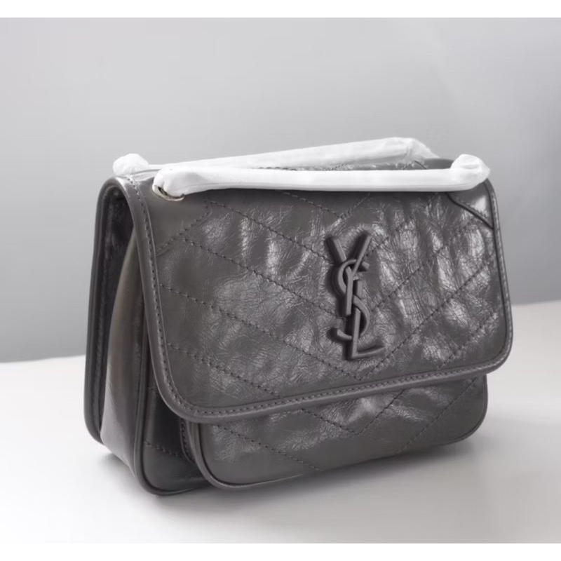 YSL niki medium grey