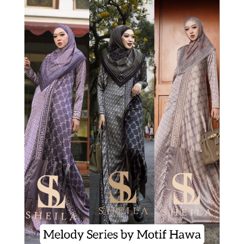 Melody Series Sheila Official (Set Scarf) by Motif Hawa MH