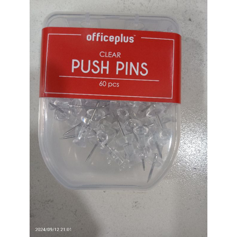 

Office plus push pins 60 pcs