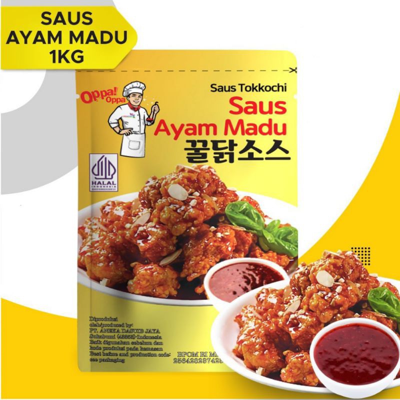 

Sauce instan saus ayam madu Oppa Oppa - HALAL 1kg