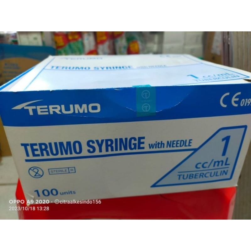 TERUMO 1 CC TERUMO 1 ml SYRINGE SPUIT