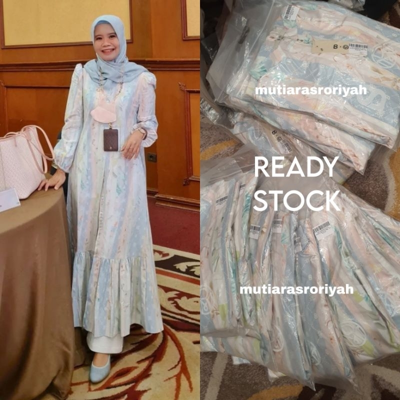 READY STOCK RARE ITEM BISA SHOPEE VIDEO Ria Miranda x Buttonscarves Florian Shirt Dress Riamiranda G