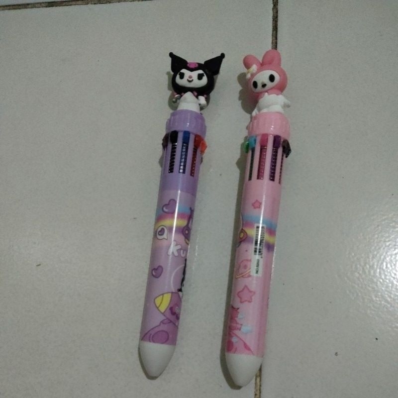 

Bolpen /Pulpen 10 warna sanrio