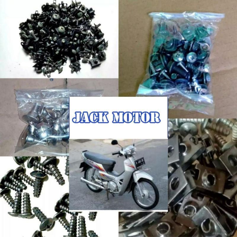 fulset baut bodi halus kasar Honda Kirana 125