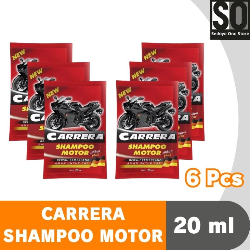 Carrera Shampoo Motor 20 ml 6 Pcs