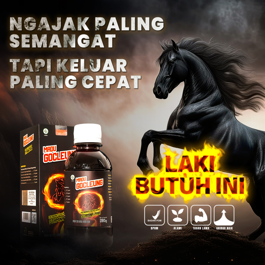 Gocleung Madu Stamina Pria Kuat Tahan Lama Penambah Gairah Bpom Halal