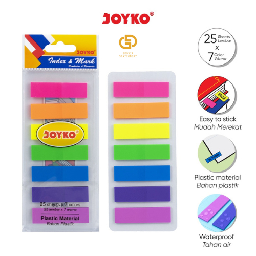

(1 PCS) Index & Mark Penanda Pembatas Joyko IM-30 Plastik