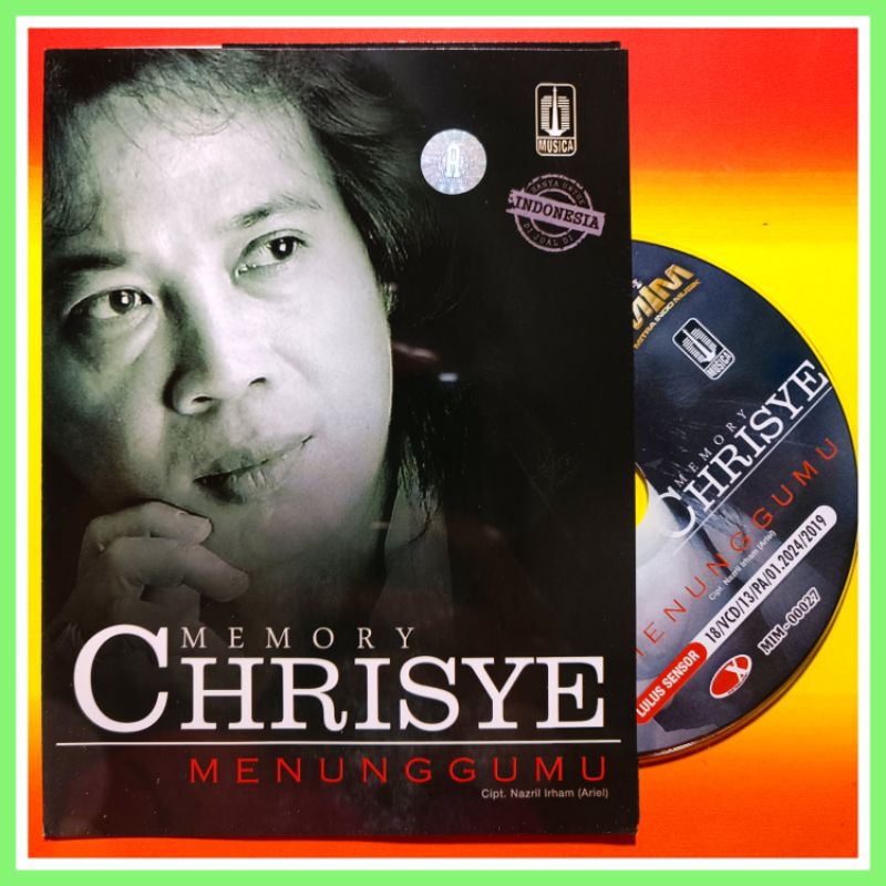 Kaset VCD Original 14 Lagu Pop Kenangan CHRISYE Album Menunggumu Pilihan Terpopuler