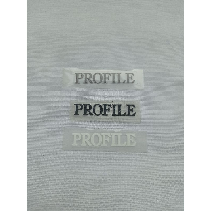 Stiker Helm Logo Arai Profile