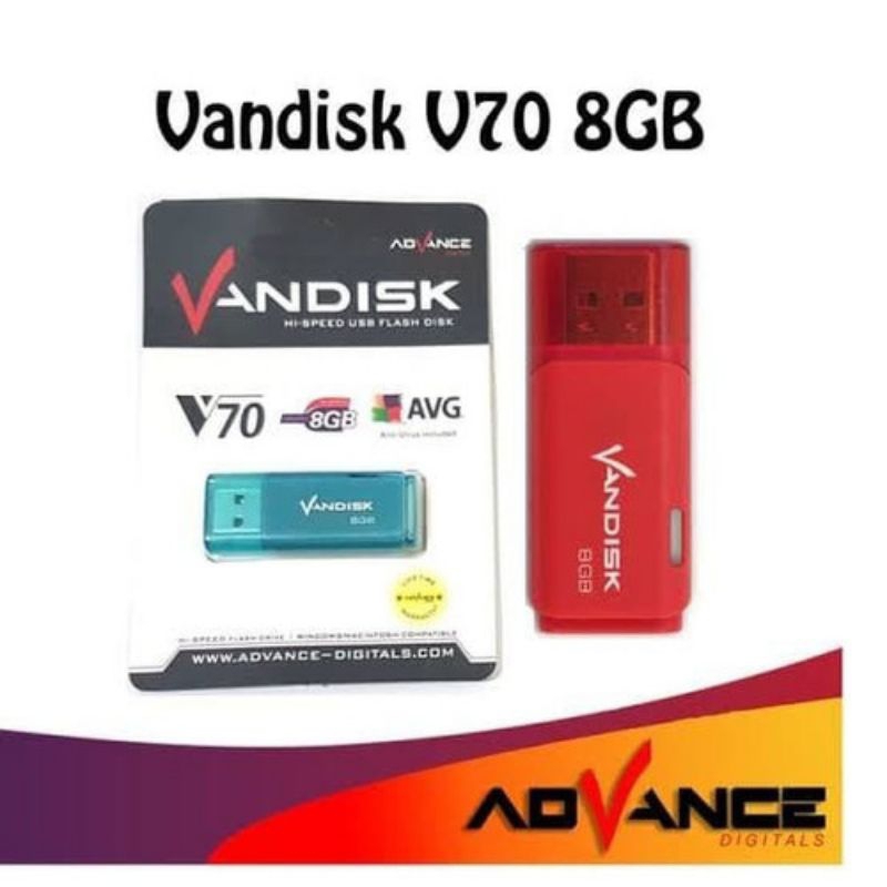 flashdisk vandisk v70 8gb