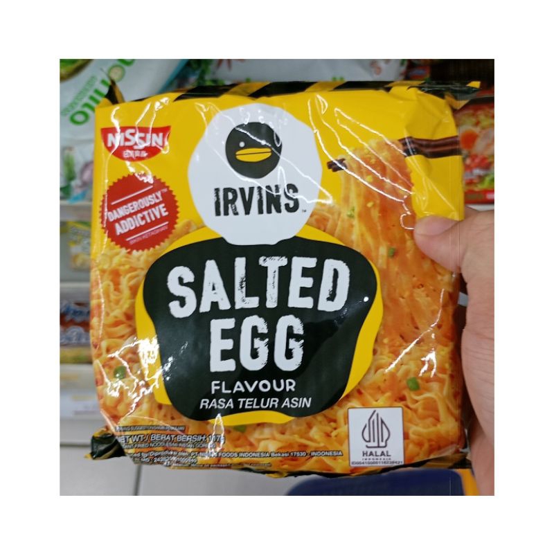 

IRVINS SALTED EGG ORIGINAL/SPICY MIE INSTAN 117GR