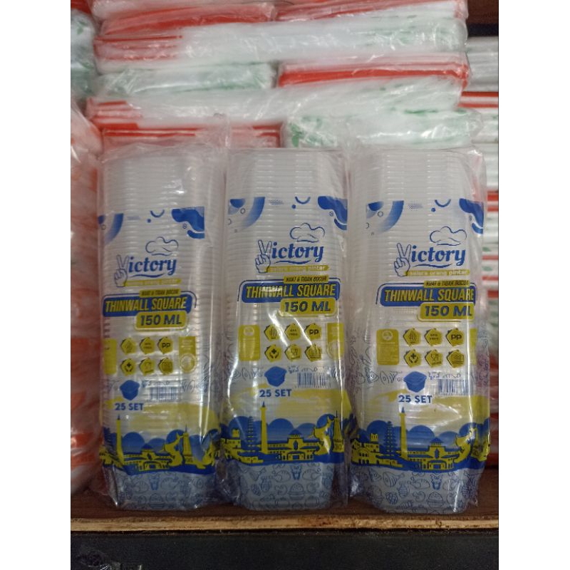 THINWALL VICTORY 150ML SQUARE BENING