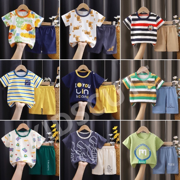 Baju Bayi Laki Laki - Baju Anak Laki Laki - Setelan anak Laki laki - Setelan Baju Bayi - Baju Anak D
