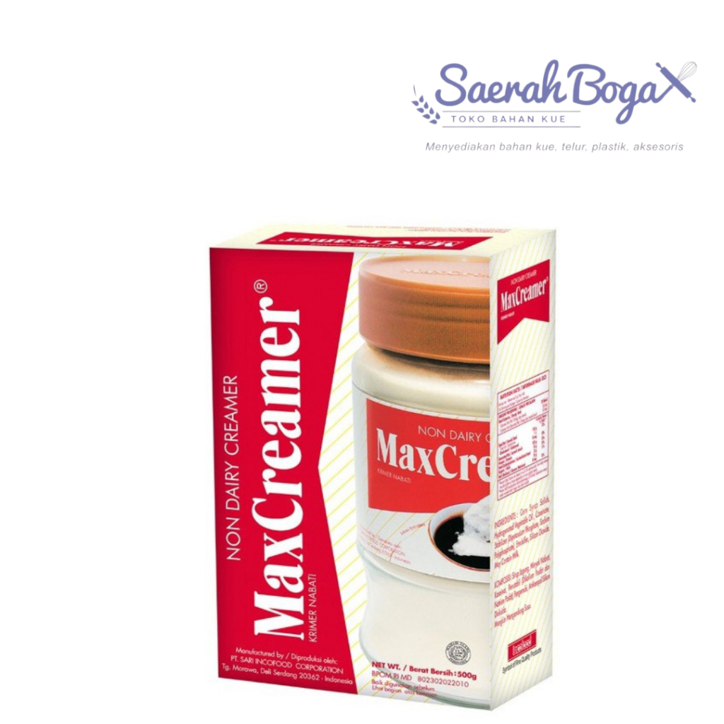 

NON DAIRY CREAMER 500gr | MAX CREAMER | KRIMER NABATI |