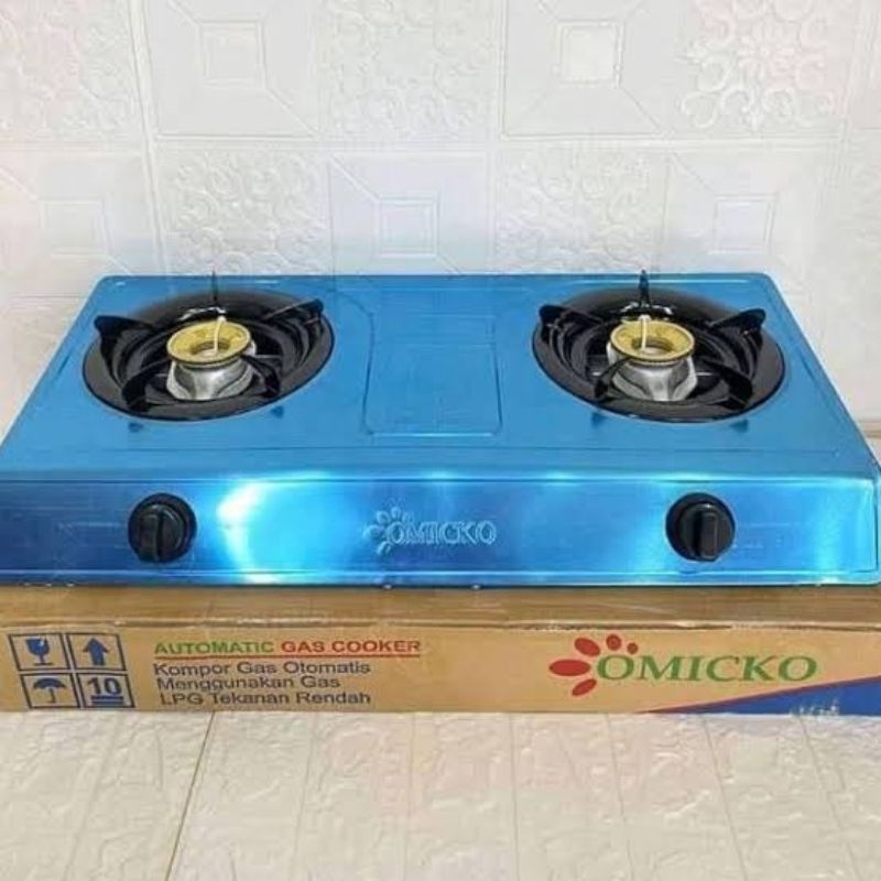 kompor gas omicko 2 tungku