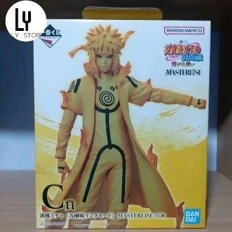 Ichiban Kuji Masterlise Prize C Minato Namikaze Kurama Link Mode Naruto Shippuden Original