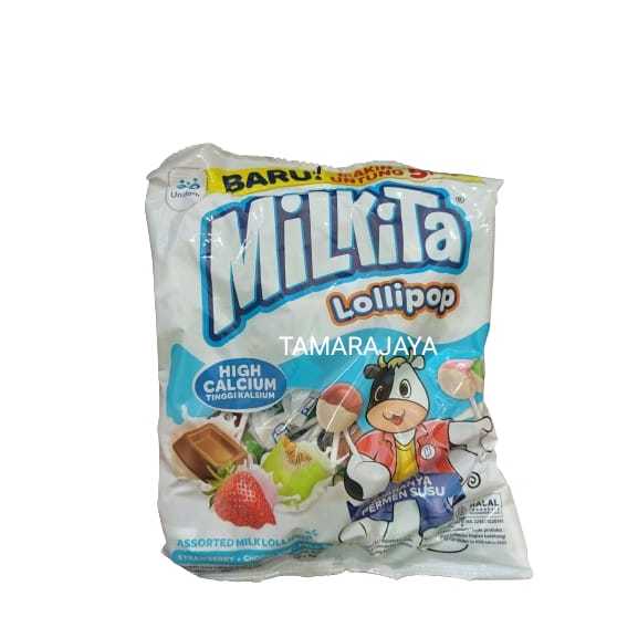 

Permen Milkita Gagang Tangkai isi 30 Pcs