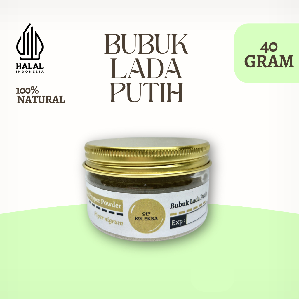 

Bubuk Lada Putih Bumbu Rempah Dapur Praktis