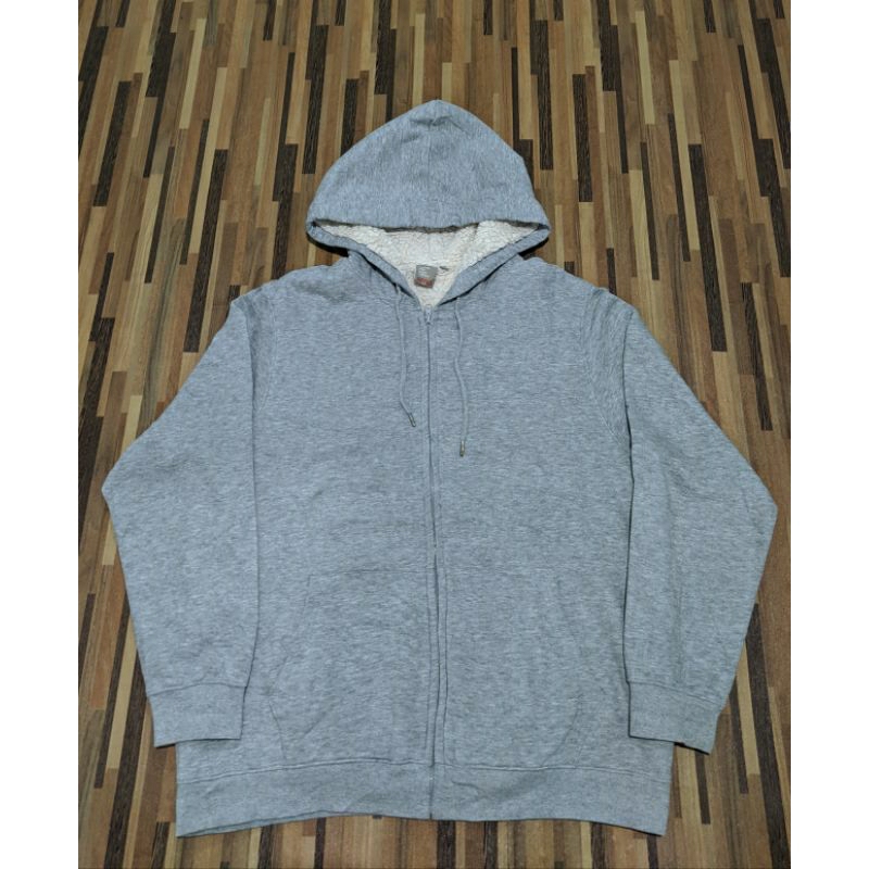Zip hoodie sherpa spao size XL