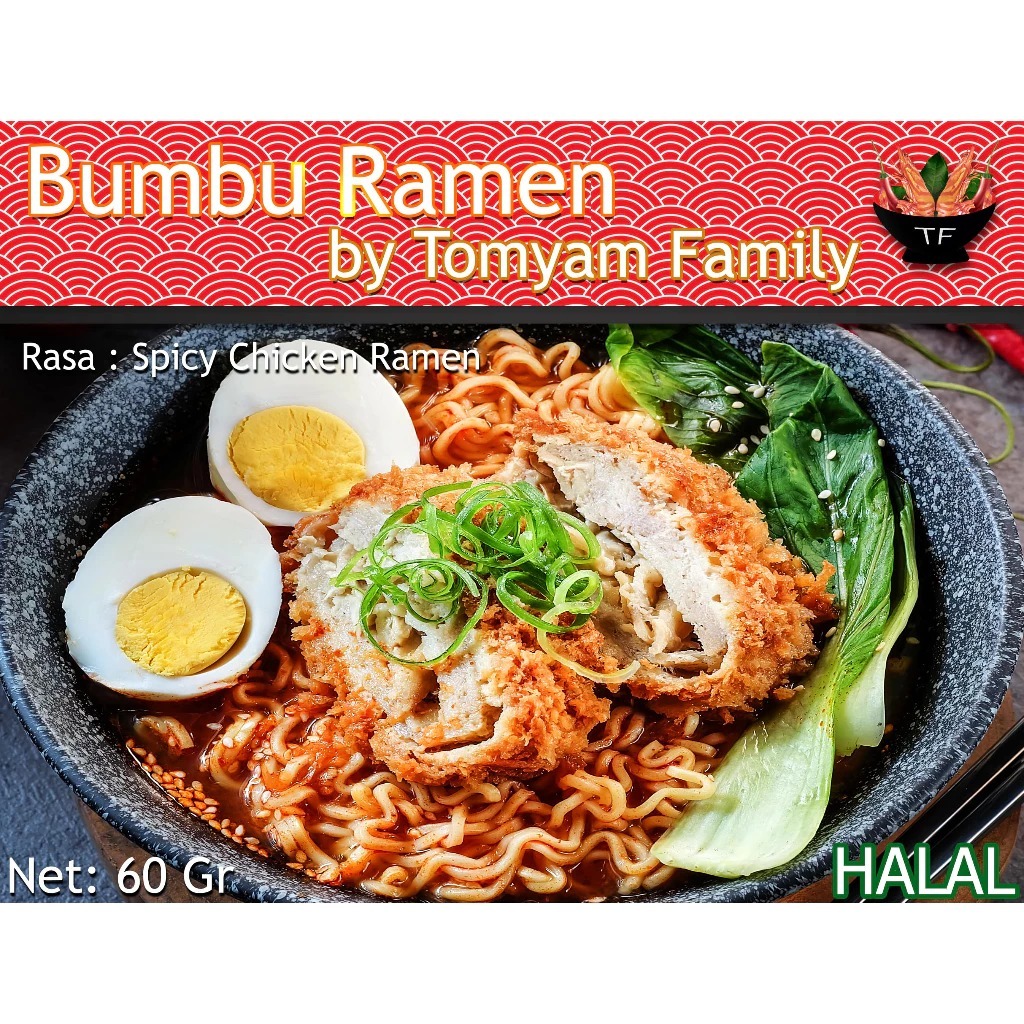 

Bumbu Ramen Spicy Chicken Sachet merk Tomyam Family