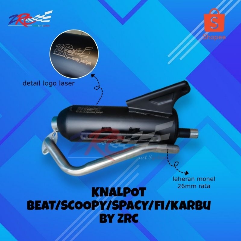 KNALPOT BEAT/SCOOPY COPY CMS ZRC