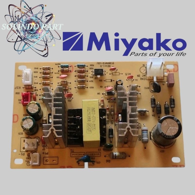Modul Pendingin Dispenser PCB Miyako WDP 200 WDP 300 WD 289 WD 290 WD 389