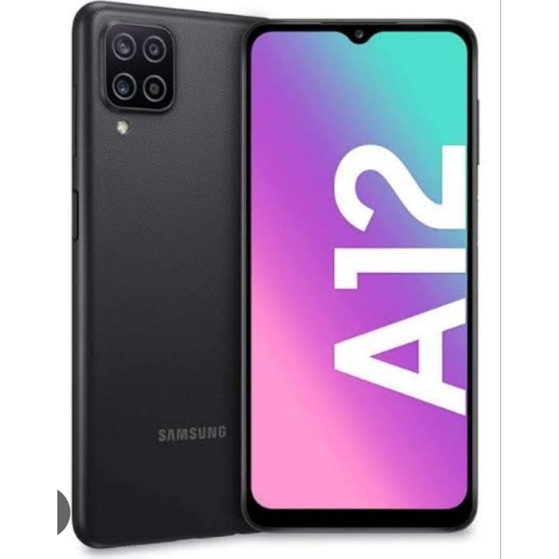 SAMSUNG A12 RAM 6 128GB DAN 4 128GB ORIGINAL GARANSI RESMI SAMSUNG