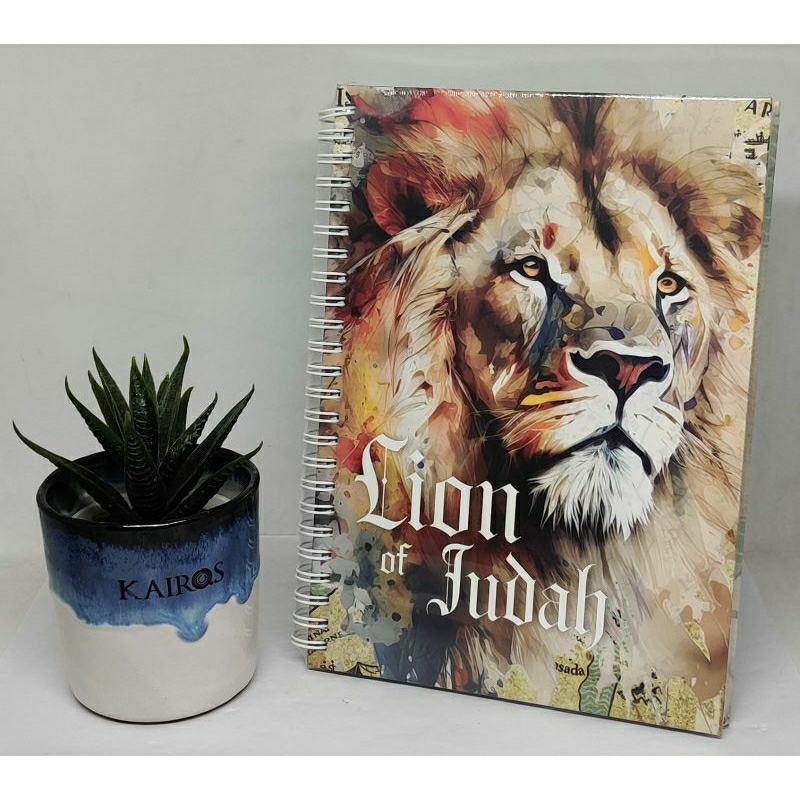 

buku catatan rohani journal hard cover lion of judah