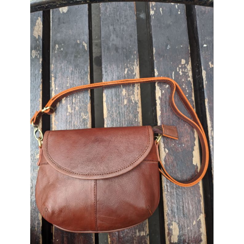 TAS KULIT SELEMPANG WANITA | model tutup