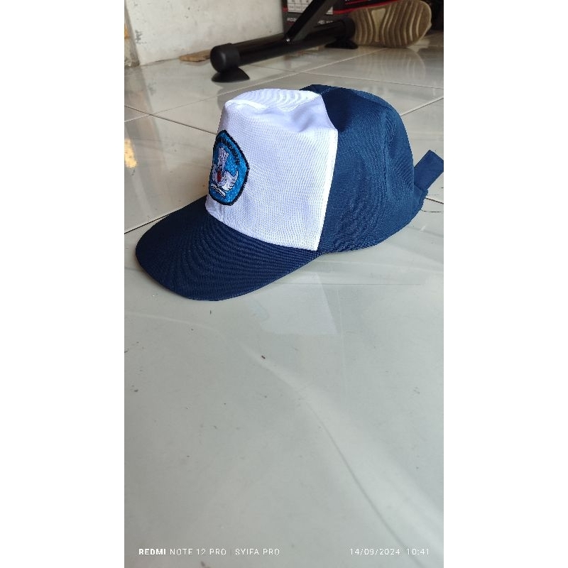 Topi sd smp sma bordir custom
