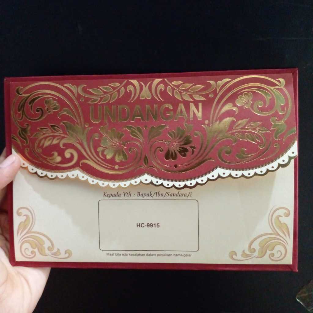 print UNDANGAN NIKAH ERBA HC-9915 PERNIKAHAN SUNAT SUNATAN KHITAN KHITANAN FREE PLASTIK, FOTO DESIGN