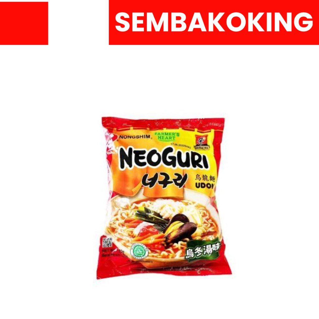 

NONGSHIM NEOGURI MIE INSTAN KOREA 120GR