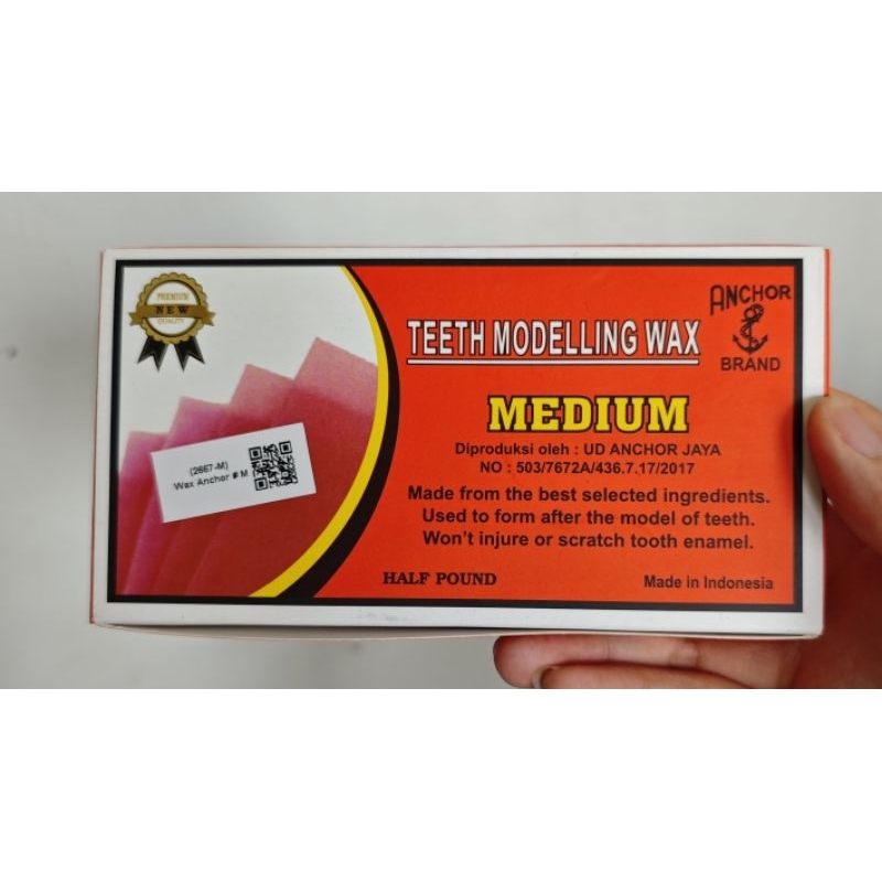 Dental Wax Anchor Brand Medium Satuan