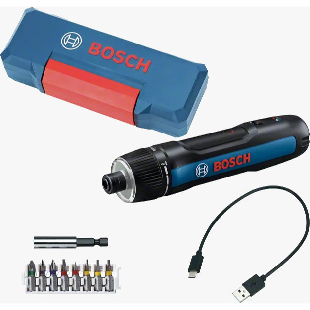 BOSCH GO Gen 3 Mesin Obeng Baterai Cordless Screwdriver 3.6 Volt USB - GO GEN 3