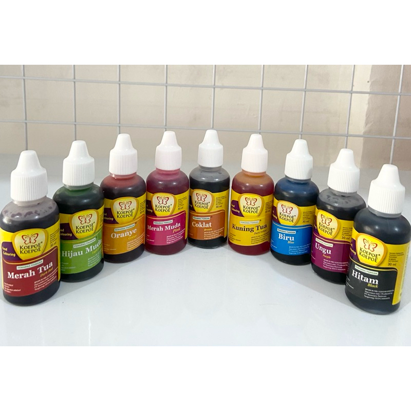 

Pewarna makanan koepoe 30 ml perasa makanan koepoe