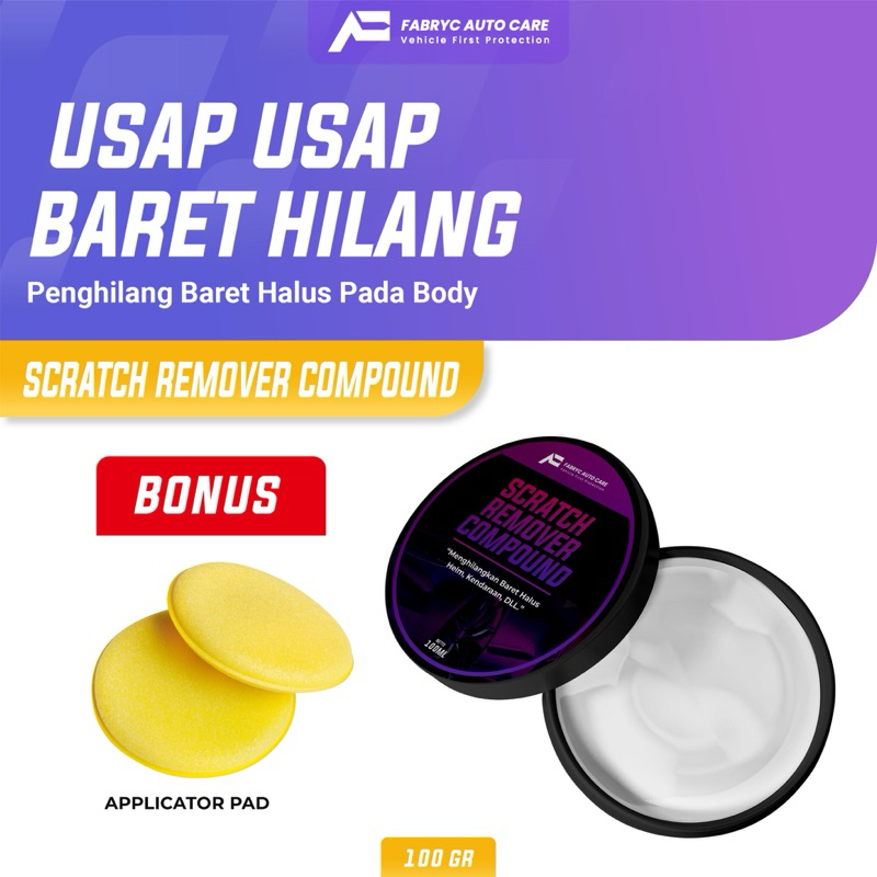 Penghilang Baret Body Motor , Penghilang Baret Body Mobil , Compound Mobil Penghilang Baret