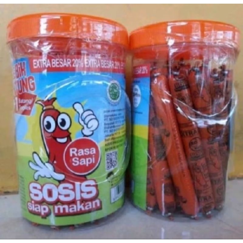 

sosis sapi siap makan 25 pcs