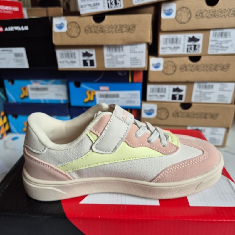 Airwalk Sepatu Sneakers Anak Balta JR Pink| Girls Kids Sneakers Shoes Airwalk Pink Original